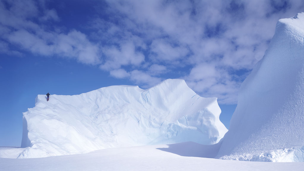  Iceberg climbing 