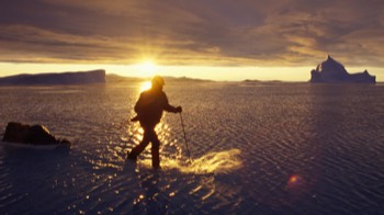  Midnight icebergs and watery skiing 
