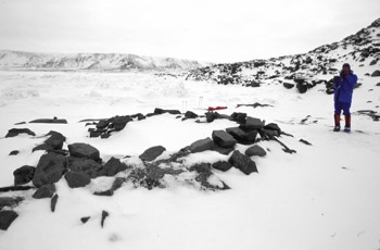  Frederick Cook's wintering site of 1907/08 