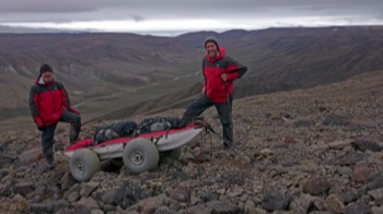  Wheeling team and the indestructible sled-o-cart 